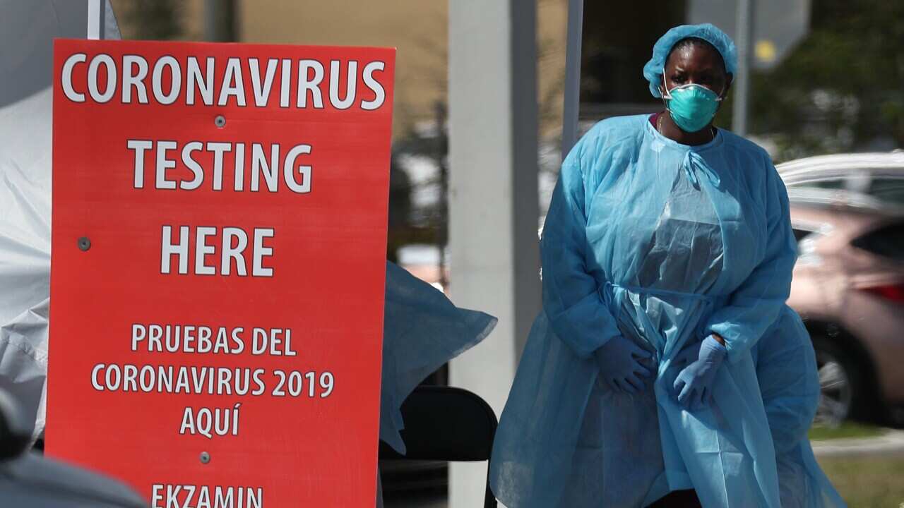Florida has reported 21,683 new cases of COVID-19, the state's highest one-day total since the start of the pandemic.