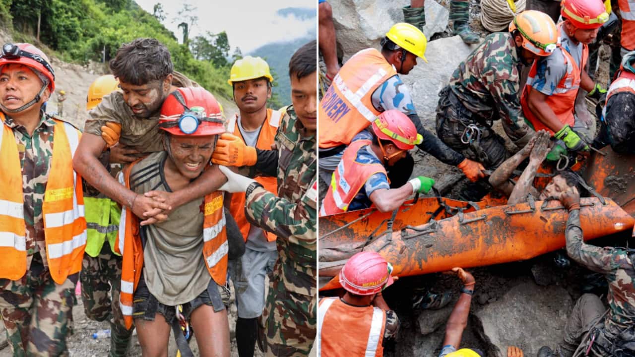 TRISHULI TUNNEL TWO RESCUE
