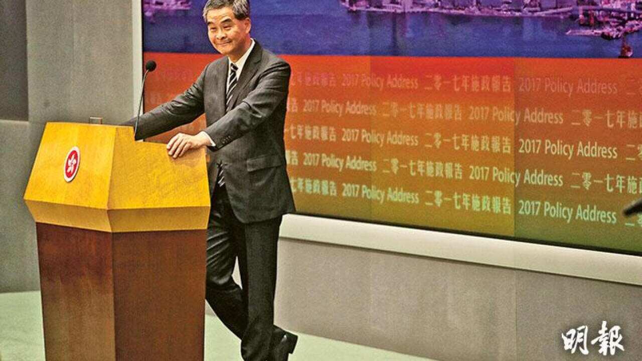 Hong Kong Chief Executive Chun-ying Leung