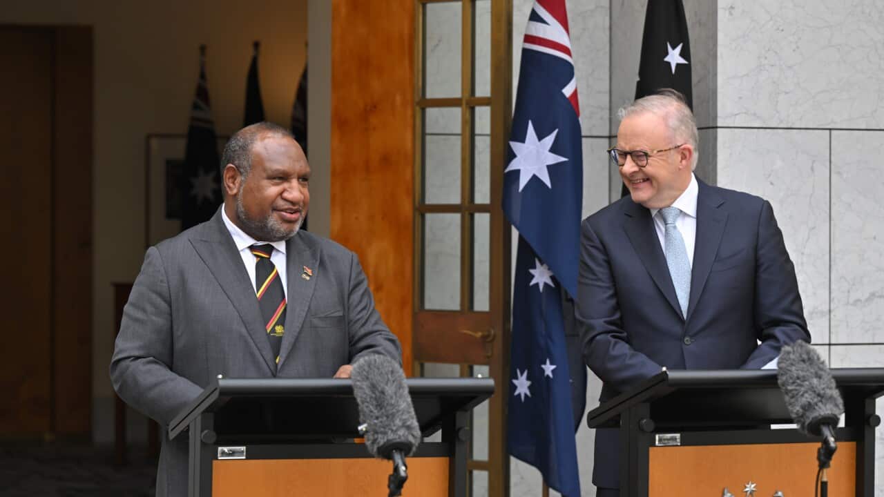 ANTHONY ALBANESE JAMES MARAPE DEFENCE TREATY