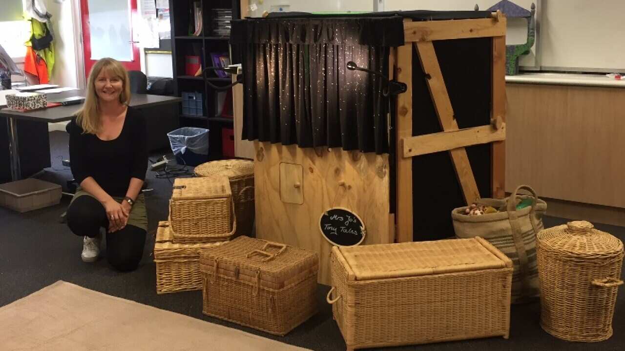 Beim Tag der offenen Tür wurde auch ein Puppenspiel vorgeführt.