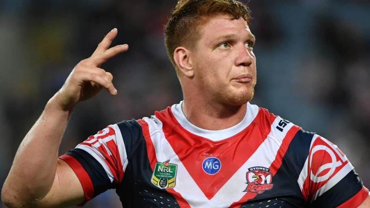 NRL BULLDOGS ROOSTERS NAPA