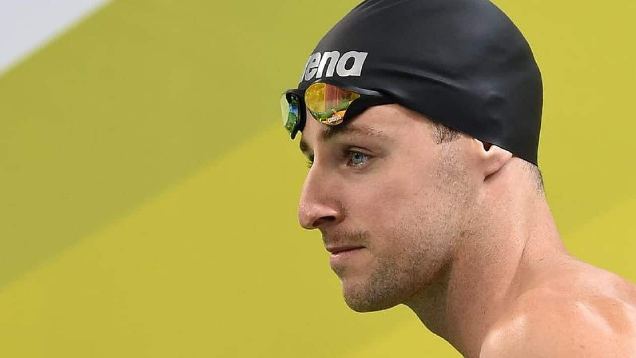 Australian swimmer James Magnussen