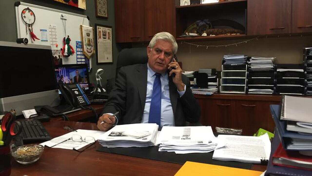 Liberal Ken Wyatt at his electorate office in Forrestfield in his seat of Hasluck.
