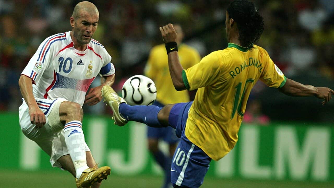 Brazil France 2006 World Cup Zidane Ronaldinho