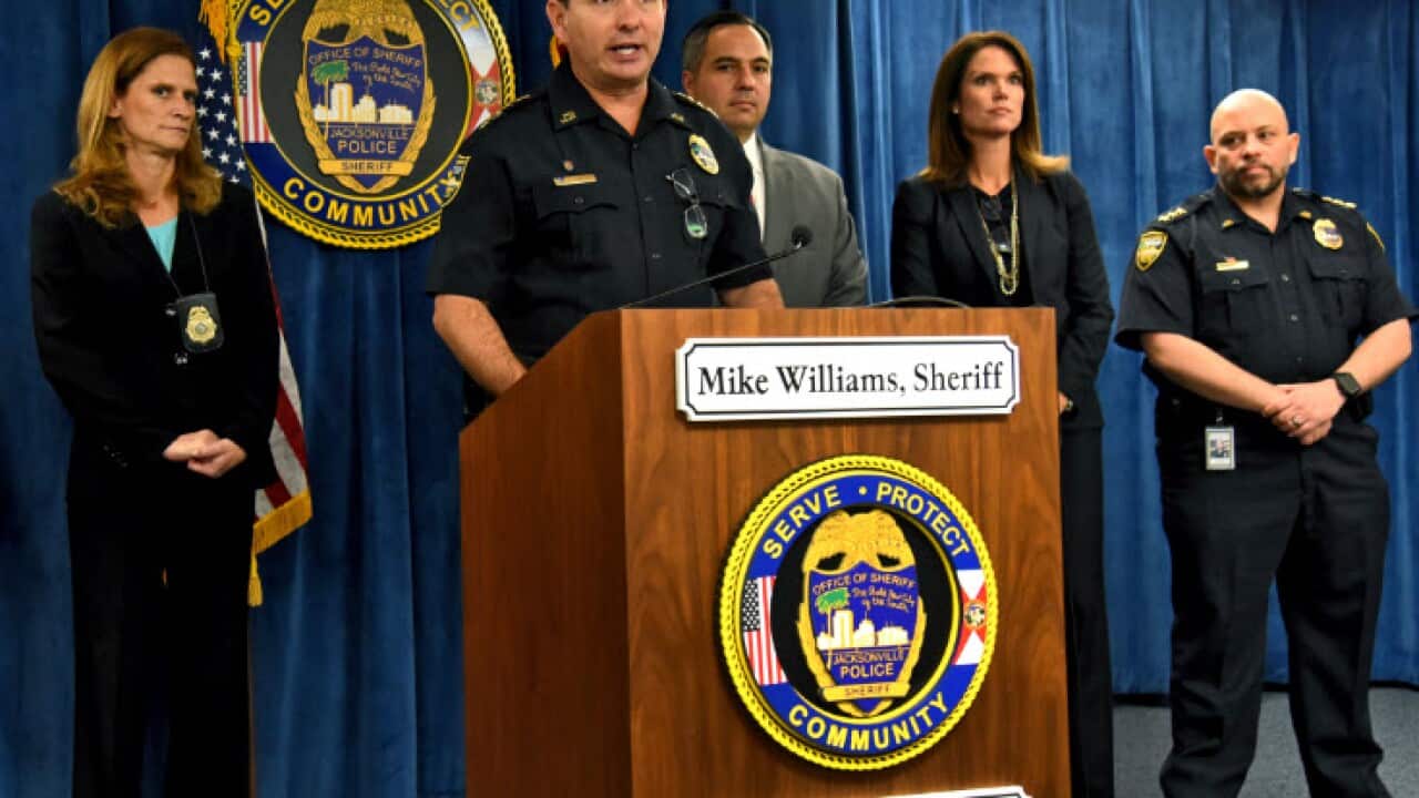 acksonville Sheriff Mike Williams, center, speaks during a news conference Friday, Jan. 13, 2017, in Jacksonville, Fla., where it was announced they found Kamiyah Mobley alive and well in South Carolina.