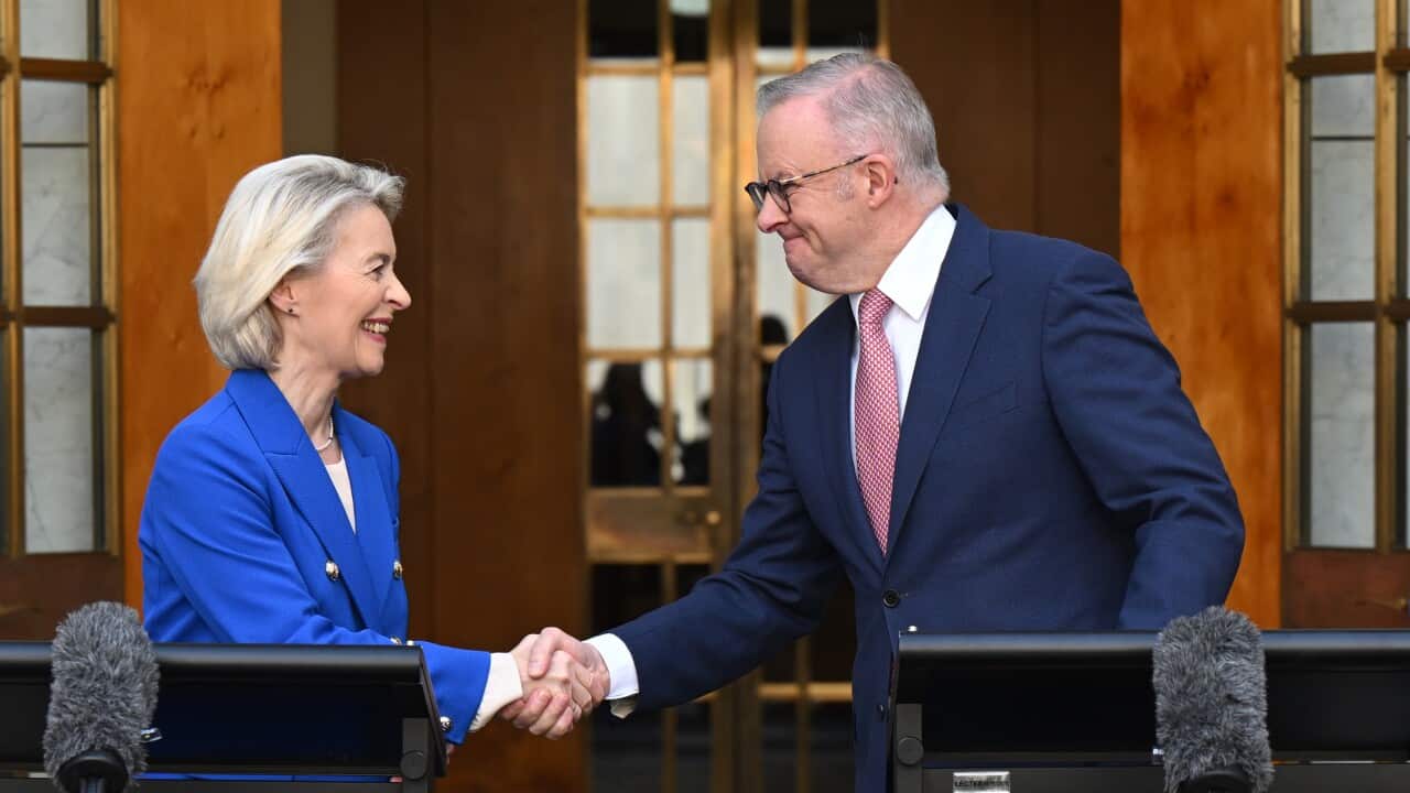 URSULA VON DER LEYEN AUSTRALIA VISIT