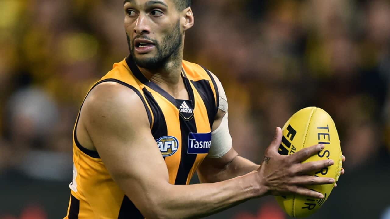 Hawthorn Hawks player Josh Gibson