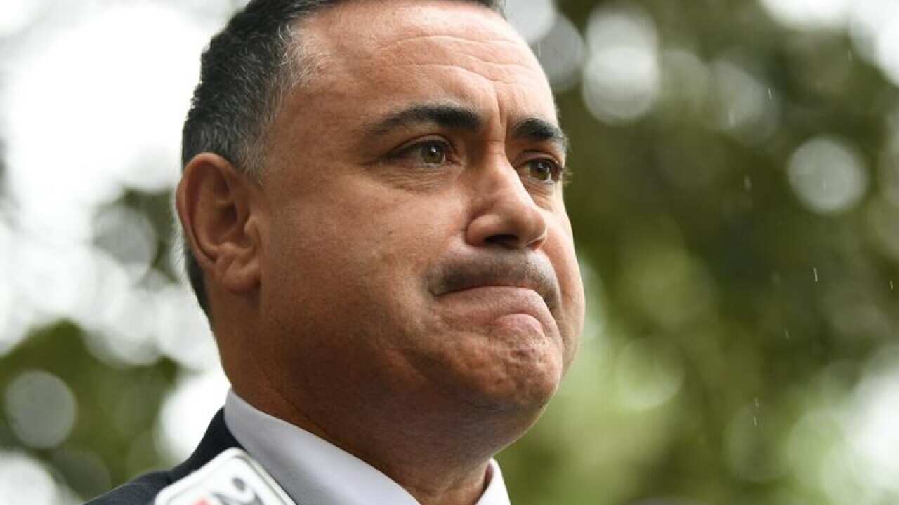 NSW Deputy Premier John Barilaro