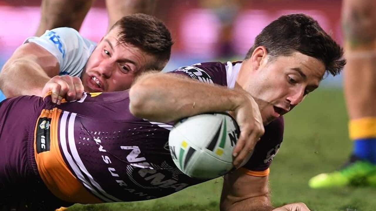 Titans player Ben Hunt
