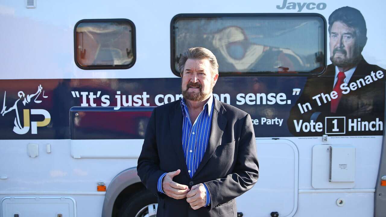 Derryn hinch, senate, june