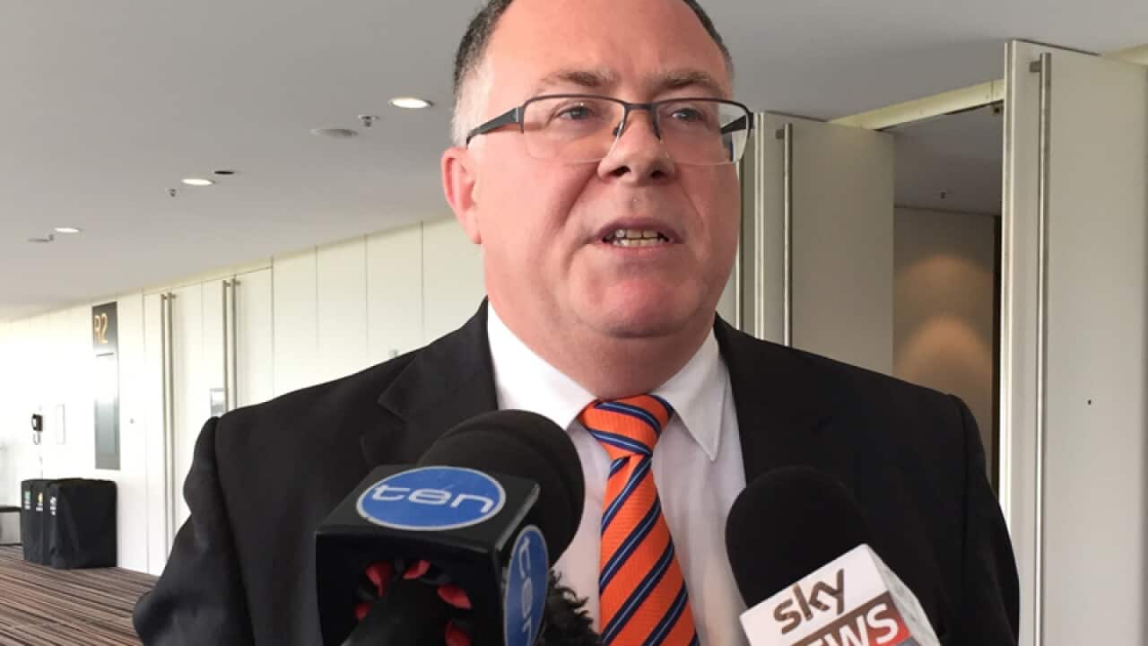 SA Water Minister Ian Hunter