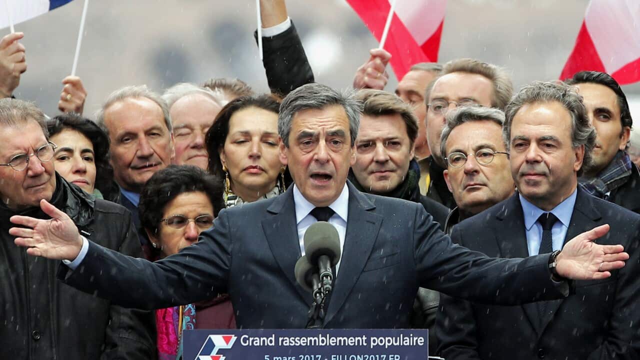 French conservative presidential candidate, Francois Fillon