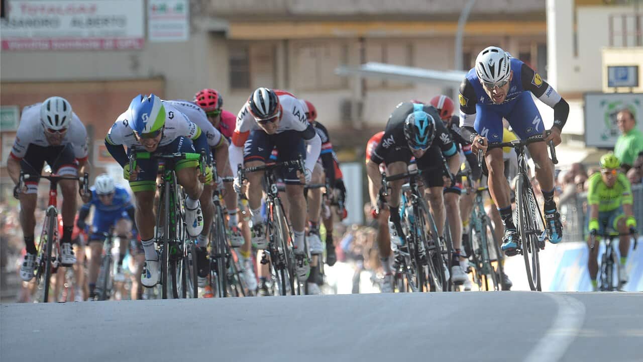 Fernando Gaviria Etixx-Quick Step Tirreno Adriatico Stage 3 2016