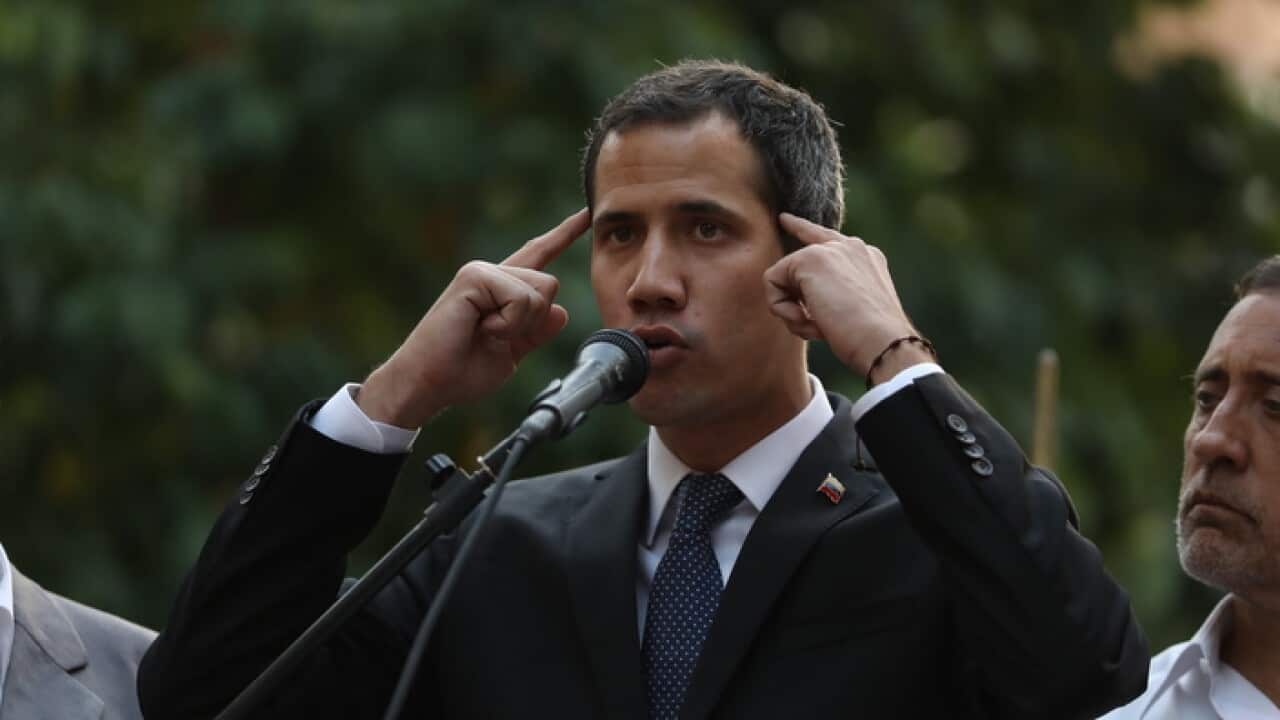 Venezuelan National Assembly President Juan Guaido.