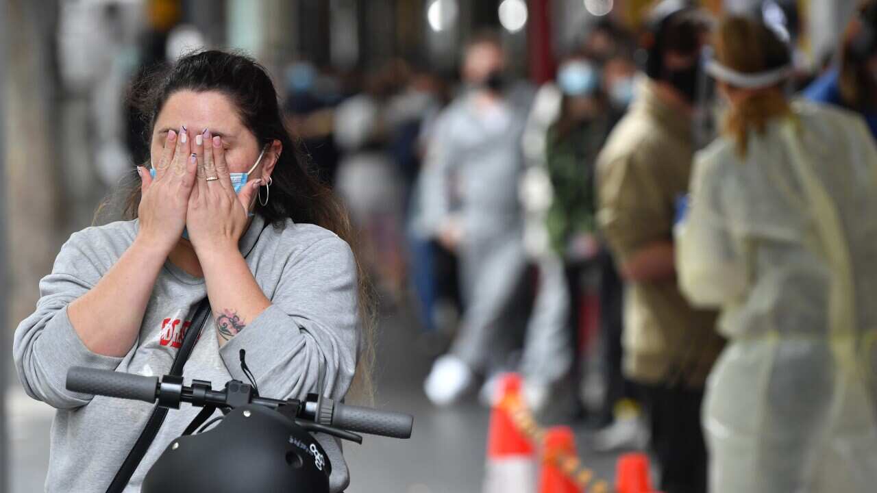 Testing site in Melbourne.