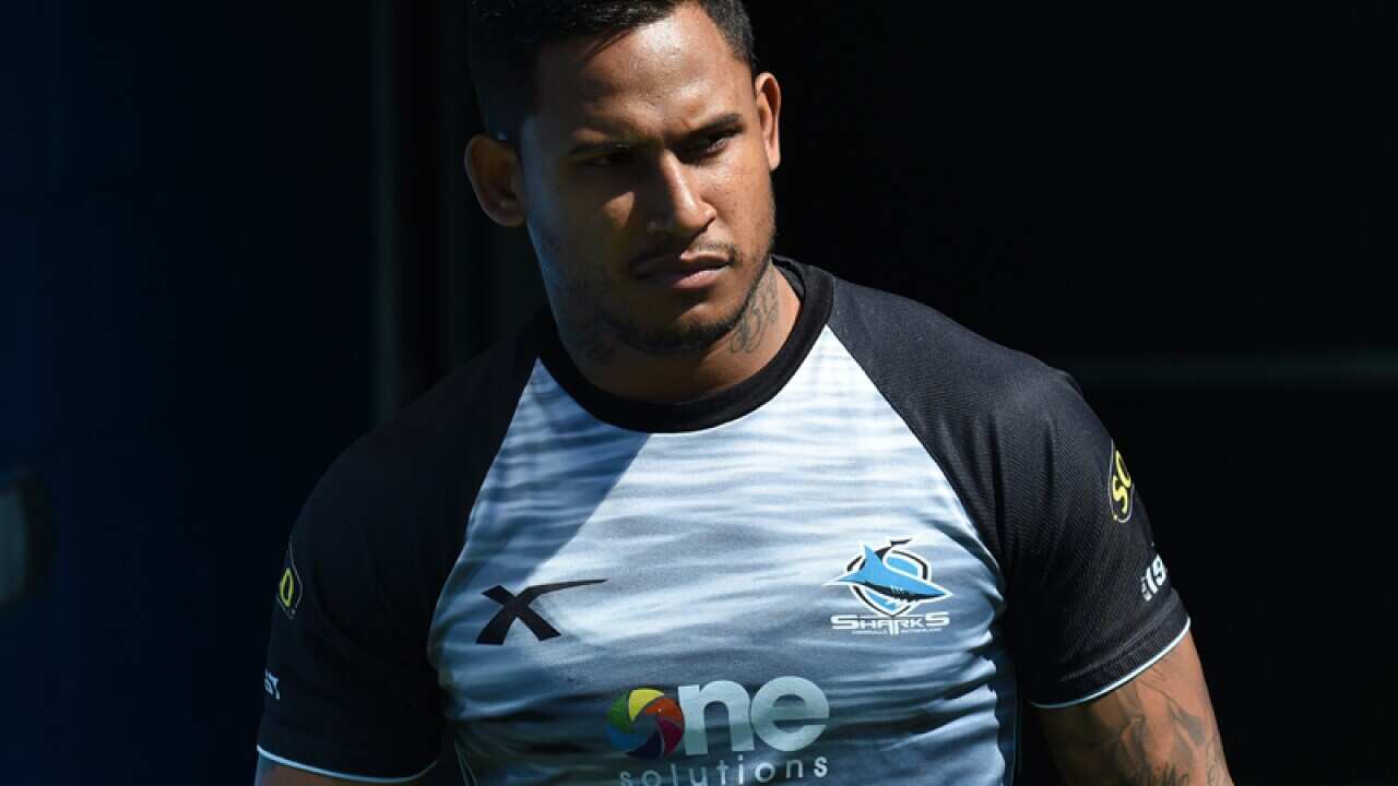 Cronulla Sharks player Ben Barba