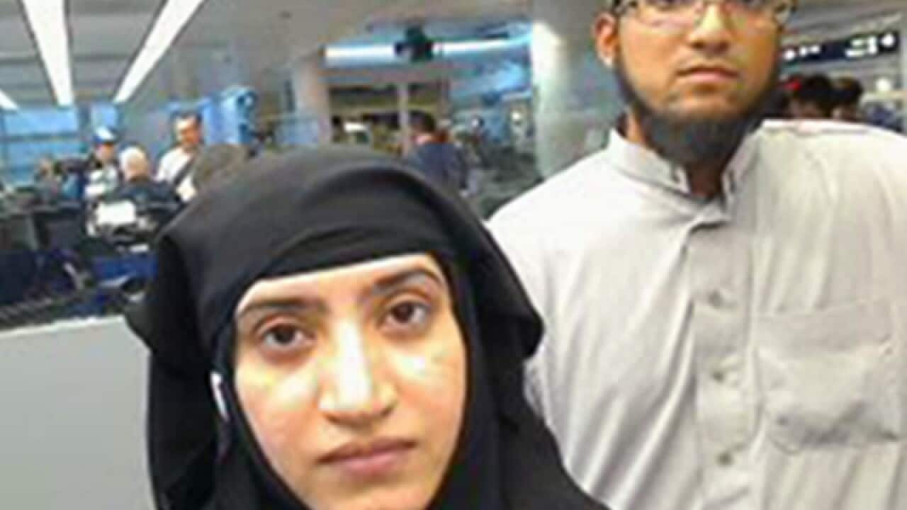 Tashfeen Malik (L) and Syed Farook
