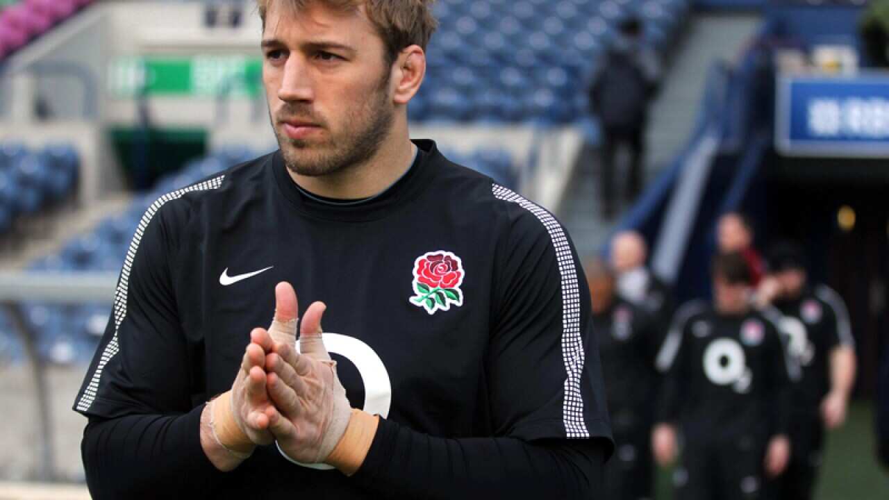 England flanker Chris Robshaw