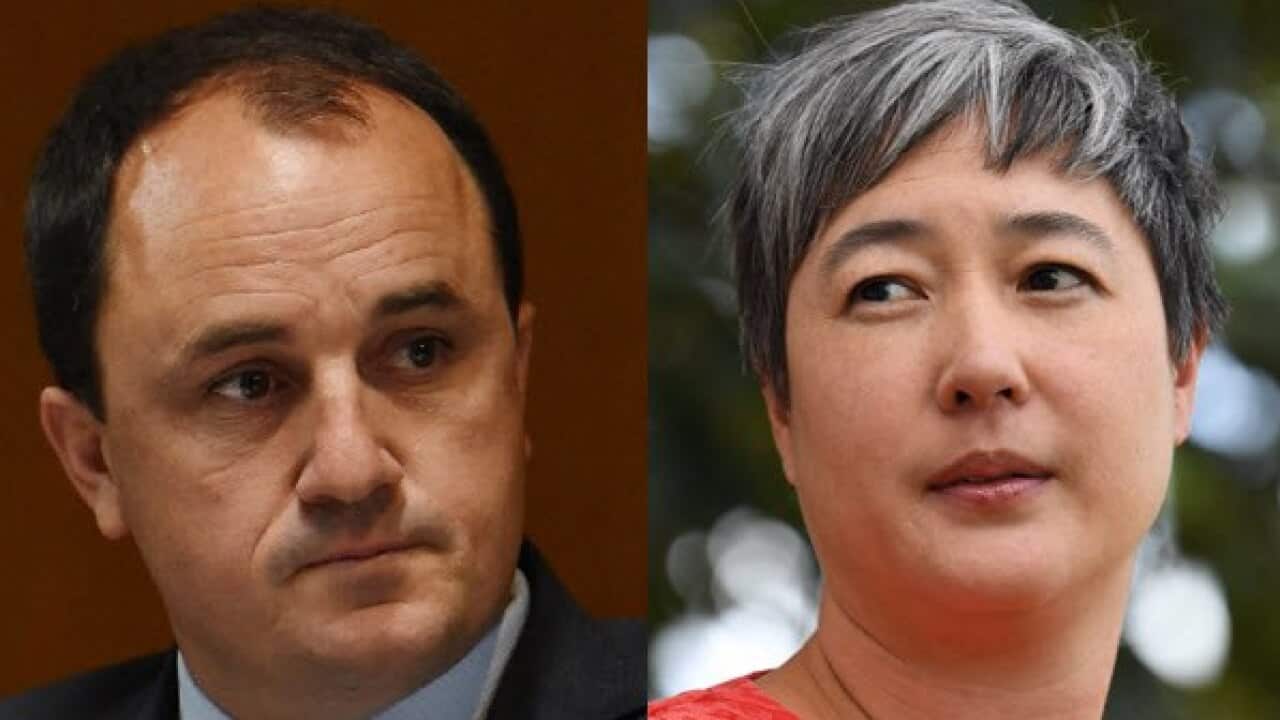 NSW Greens MP Jeremy Buckingham has denied his colleague Jenny Leong's characterisation of their conversations.