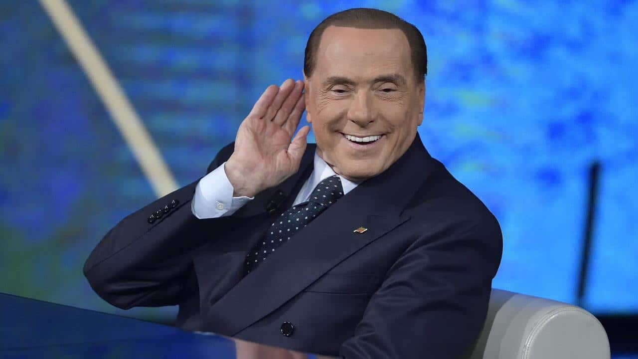 Italian former Prime Minister Silvio Berlusconi