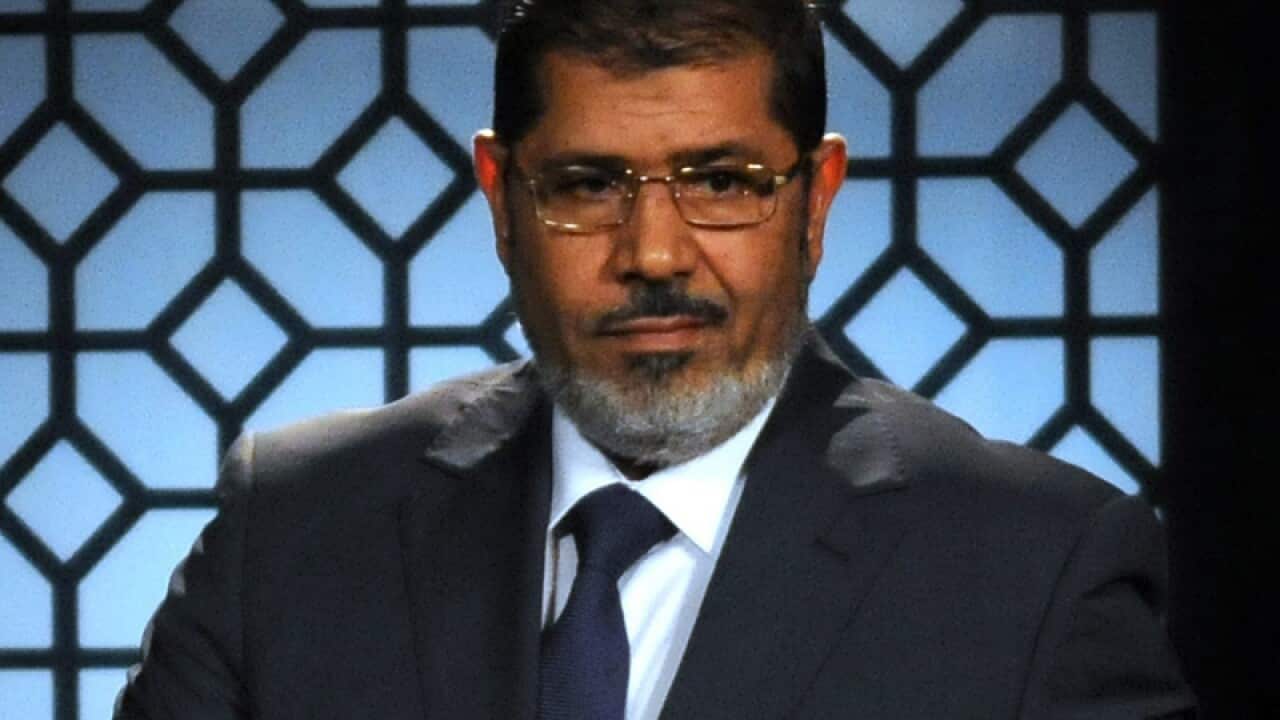 Ousted Egyptian leader Mohamed Morsi