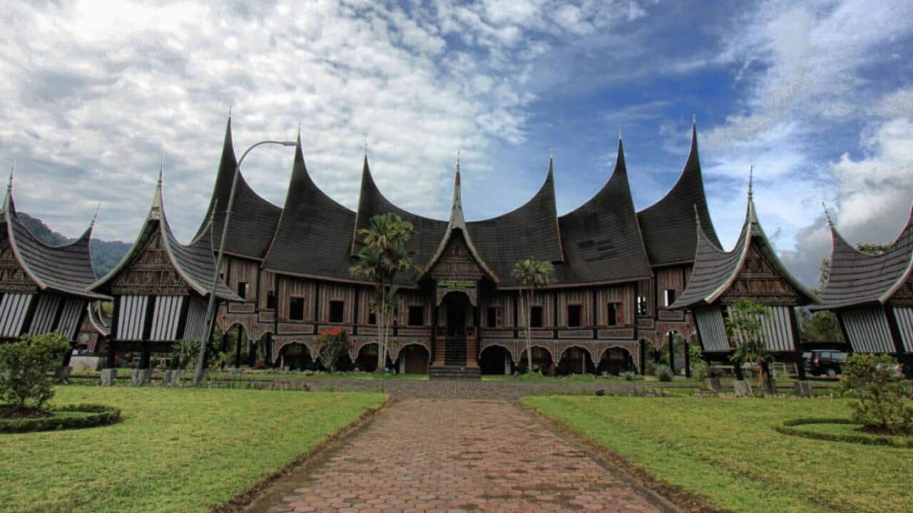 Traditional House in West Sumatra