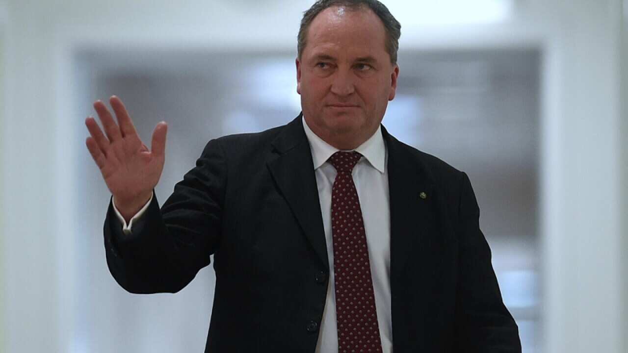 Cabinet minister Barnaby Joyce