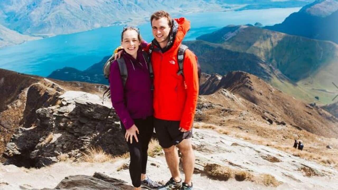 Lauren Bell and Gerry Tonkin-Hill have been forced apart for more than six months