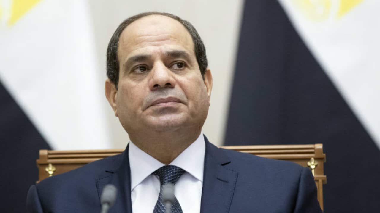 Egyptian president Abdel Fatah el-Sisi