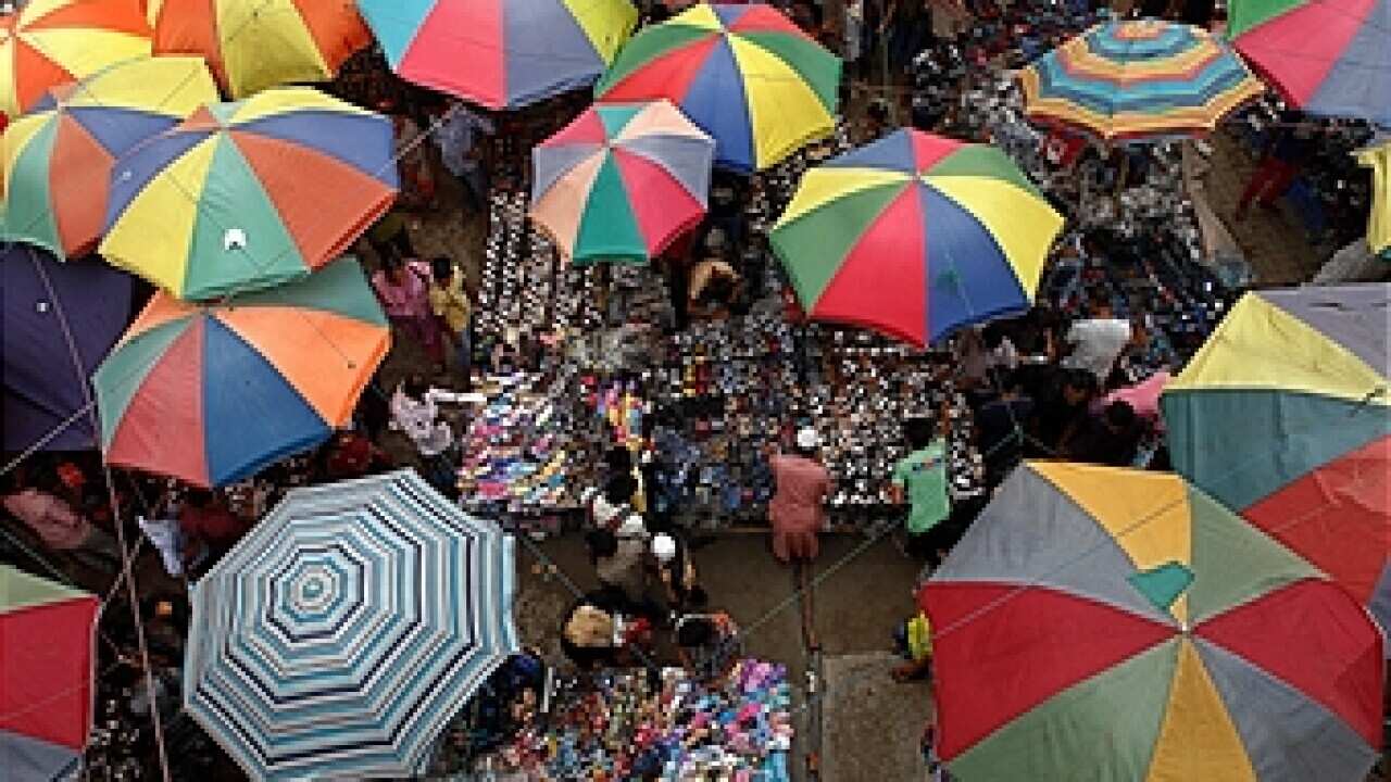 Eid bazar in Dhaka