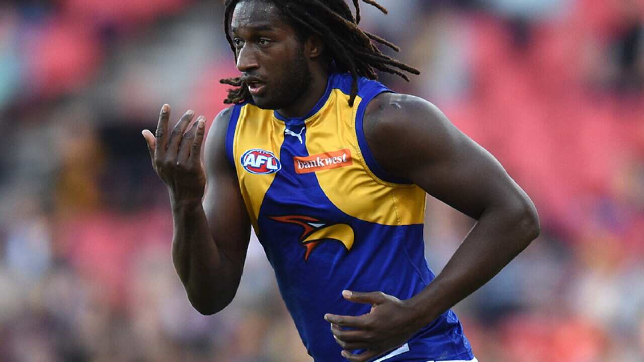 Nic Naitanui of the Eagles