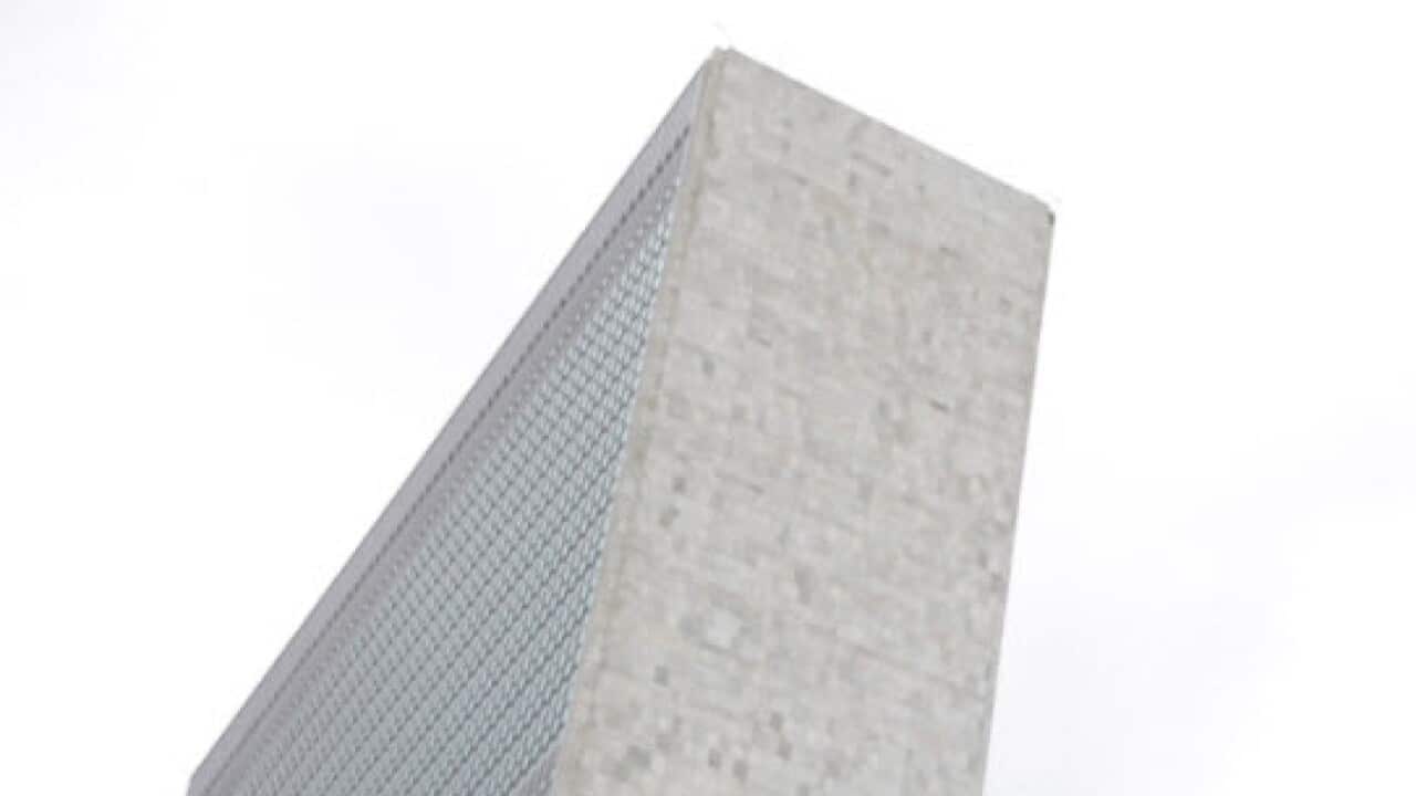 People photograph the Palestinian flag as it flies for the first time at U.N. headquarters, Wednesday, Sept. 30, 2015 (AAP)