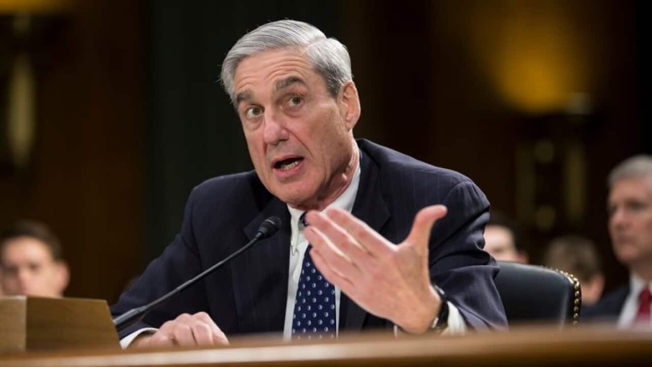 In a photo taken Wednesday, June 19, 2013, then-Federal Bureau of Investigation Director Robert Mueller testifies before the Senate Judiciary Committee, on Capitol Hill in Washington. (AP Photo/J. Scott Applewhite)
