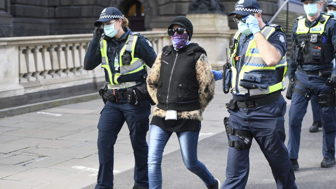 anti-lockdown protest in Melbourne, COVID-19, Coronavirus, NACA Feature,