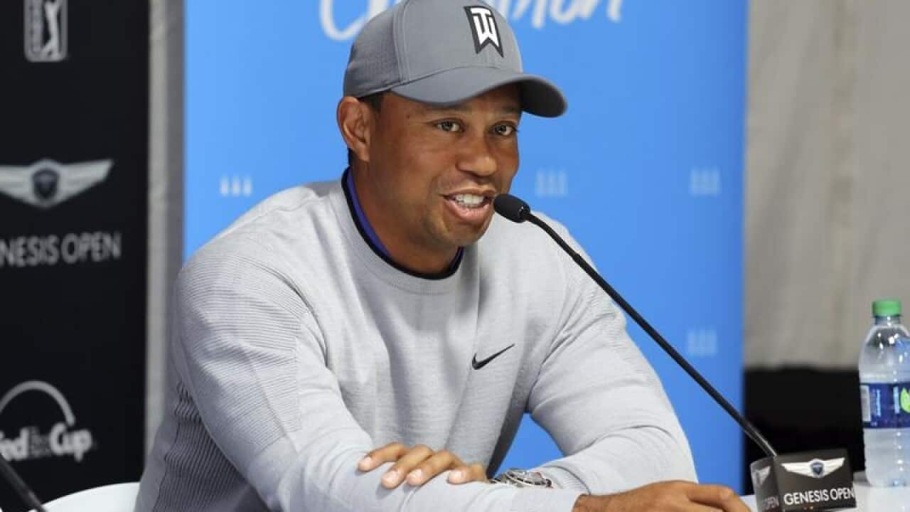American golfer Tiger Woods