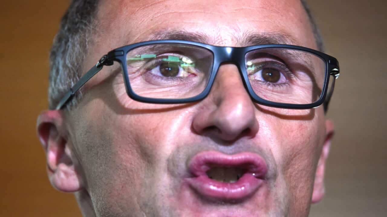 Greens leader Richard Di Natale