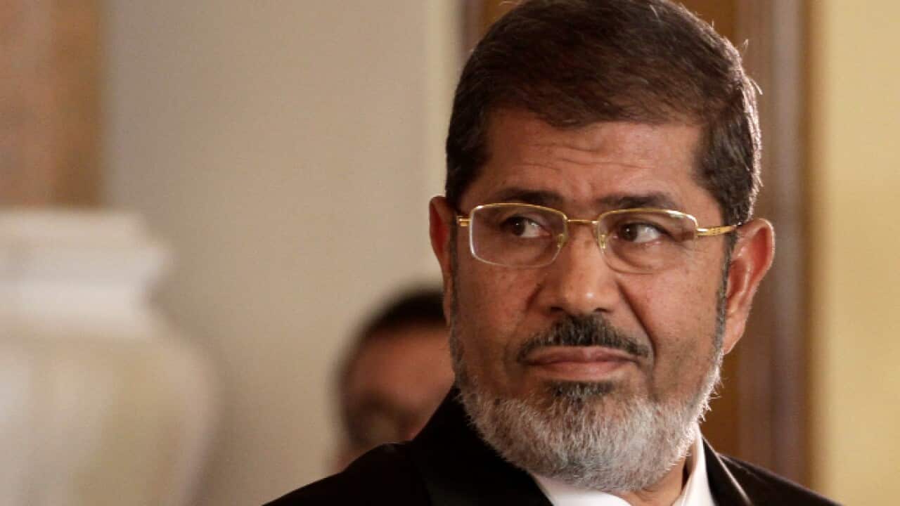 Ousted Egyptian President Mohamed Morsi