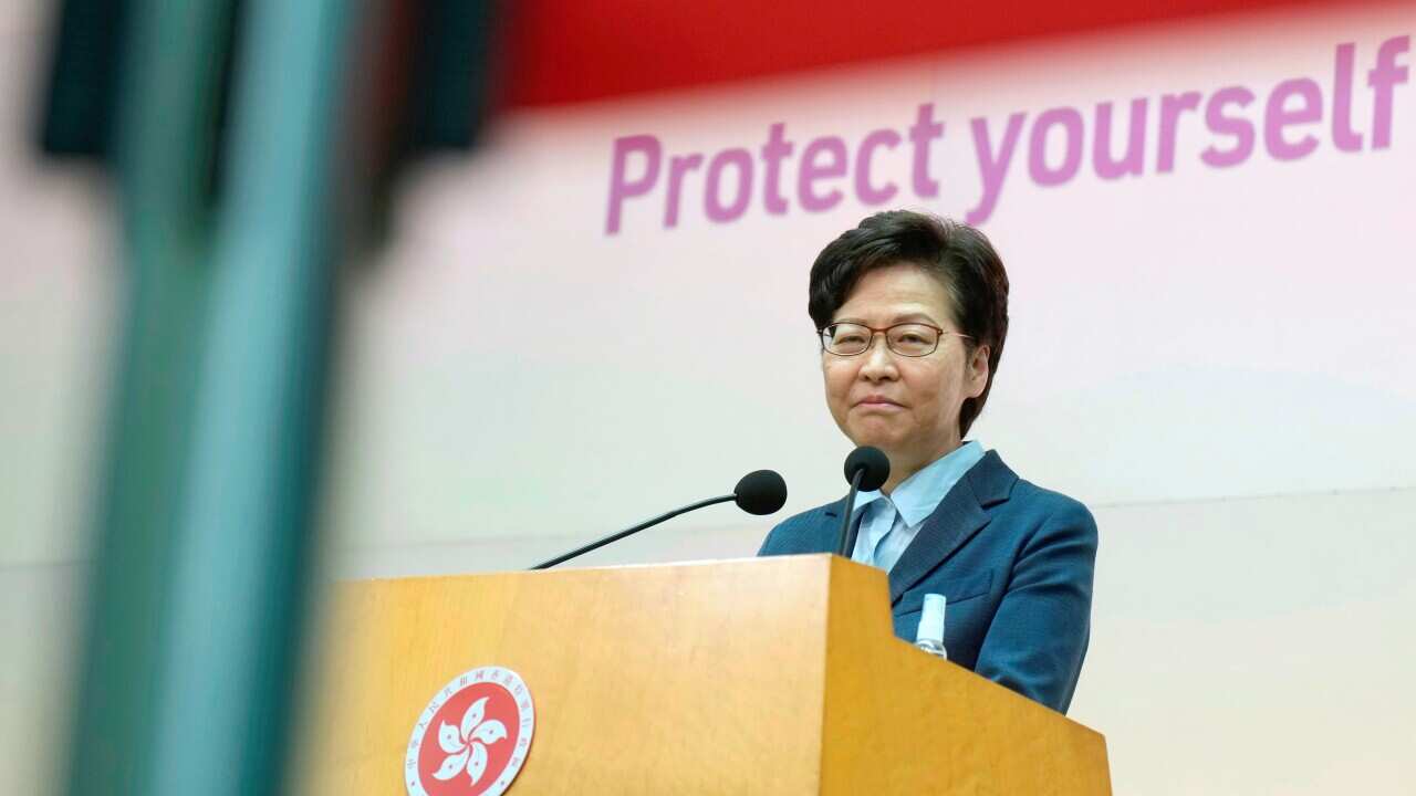 Carrie Lam hopes the private sector would do more to encourage people to take vaccines