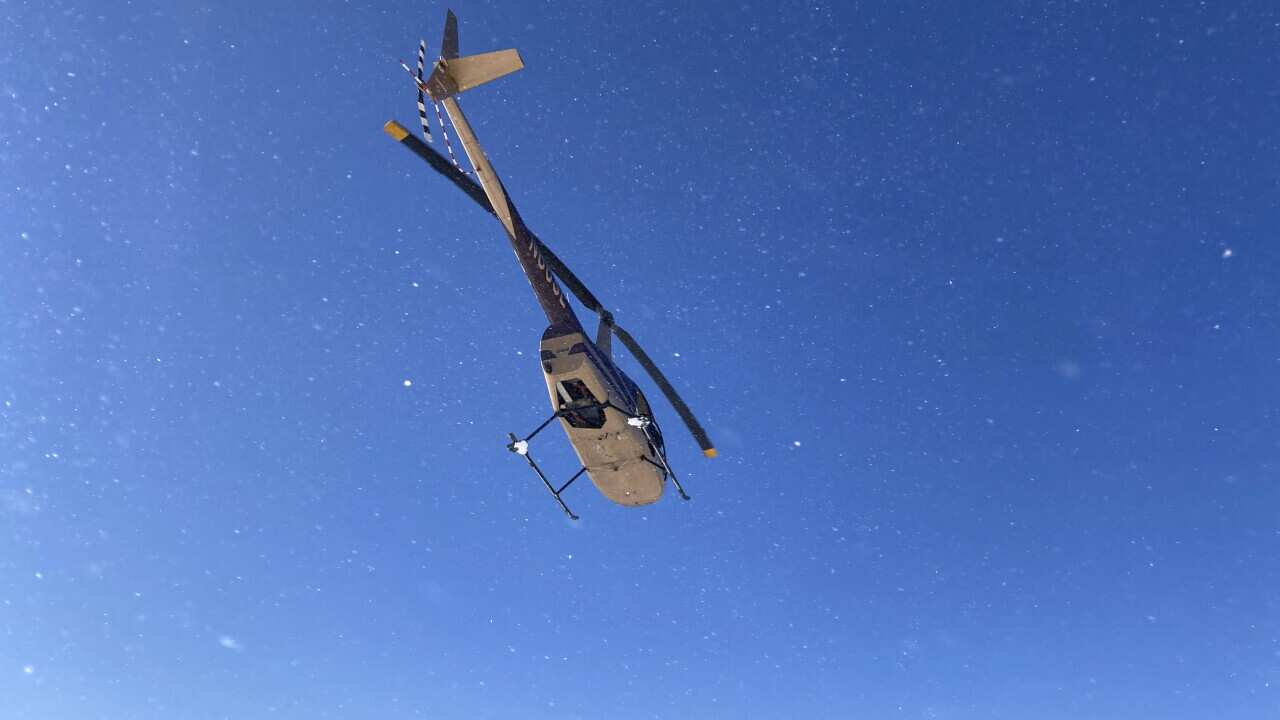 Helicopter missing in Victoria