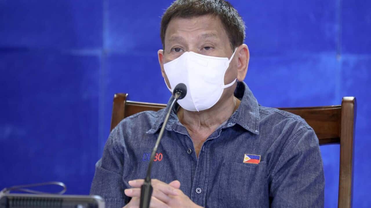 President Rodrigo Duterte warns to arrest residents refusing covid-19 vaccine