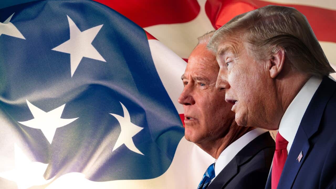 President Trump and former Vice President Biden