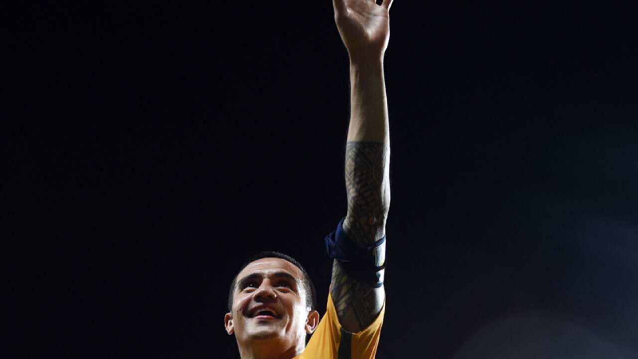Tim Cahill of Australia