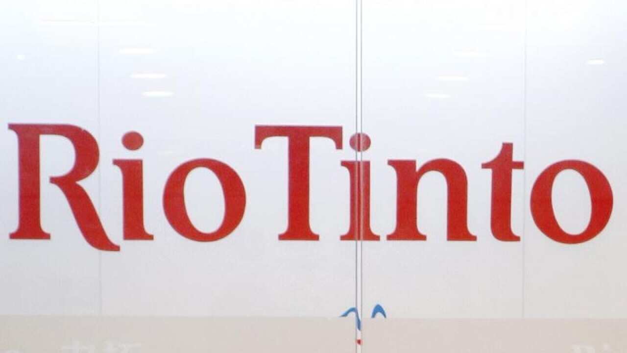 Rio Tinto signage.
