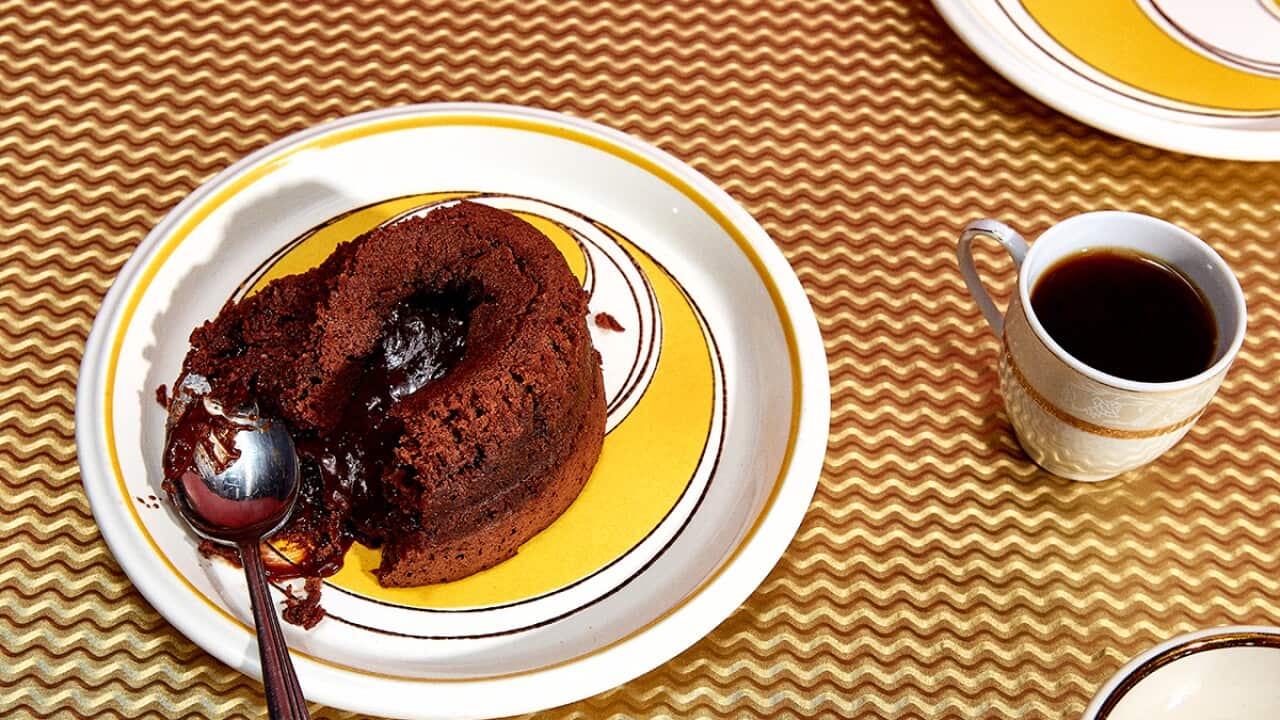 chocolate lava cakes puddings by Matty Matheson