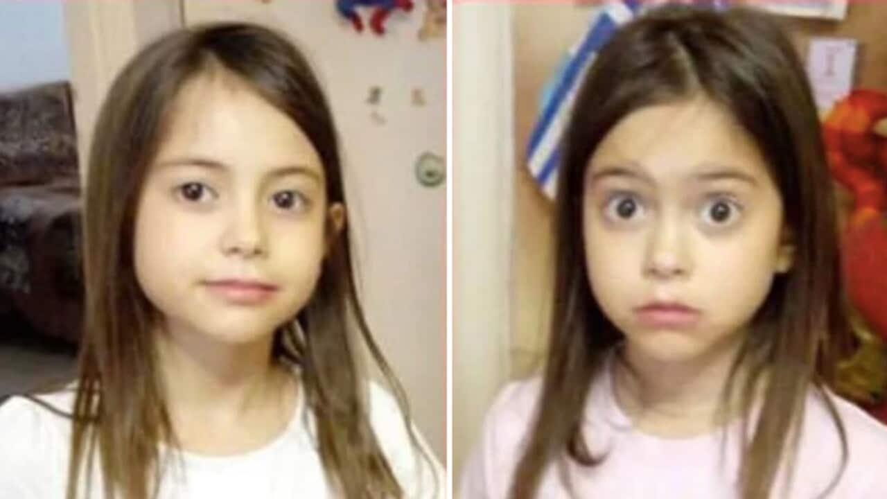 Sofia and Vasiliki Philippopoulos were found dead embracing their grandparents. 