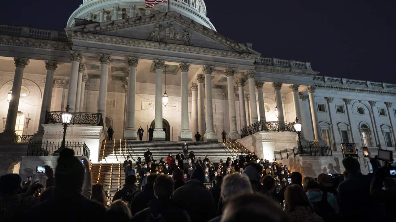 A moment’s silence held for the Capitol anniversary
