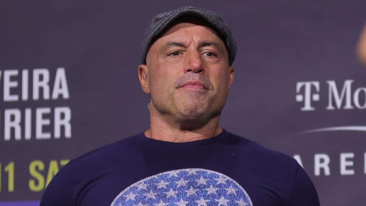 Spotify's popular US podcaster Joe Rogan has apologised after a video compilation surfaced that showed him using racial slurs.