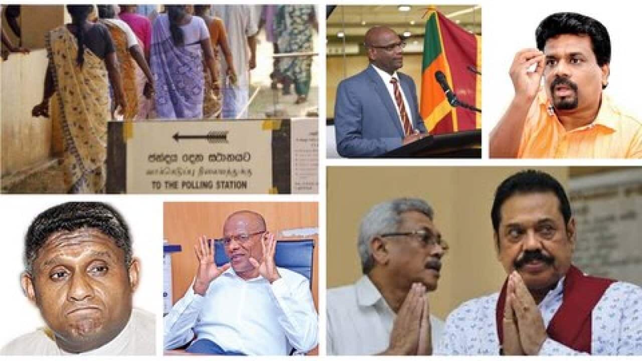 up coming Presidential election in Sri Lanka