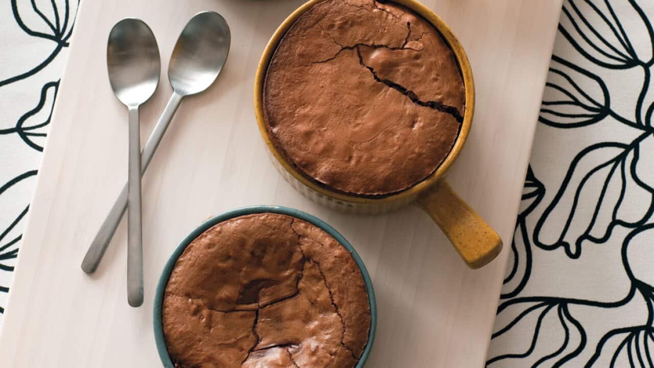 Molten chocolate puddings